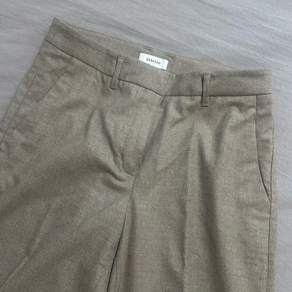 Babaton wool trousers